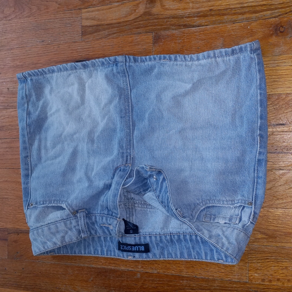 Blue Spice blue Jean skirt